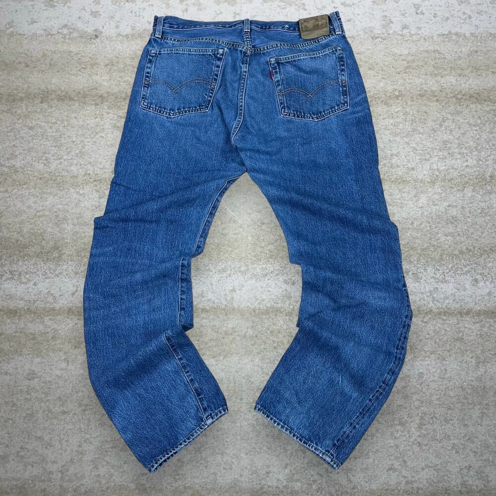 Vintage Y2K Levis Jeans 5013XX 36x34 Regular Straight Leg Medium Wash Denim